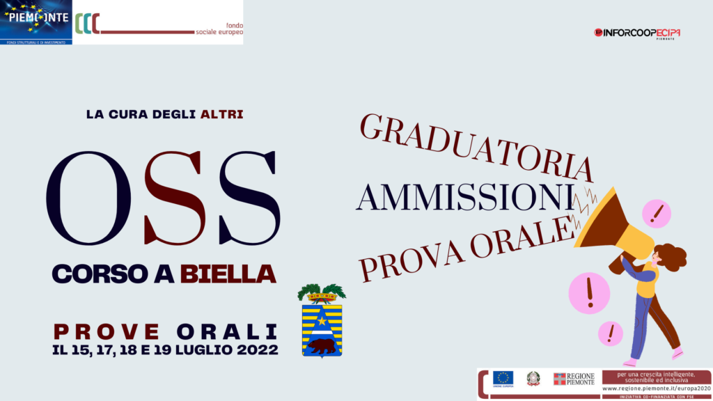 CORSO OSS BIELLA AMMESSI