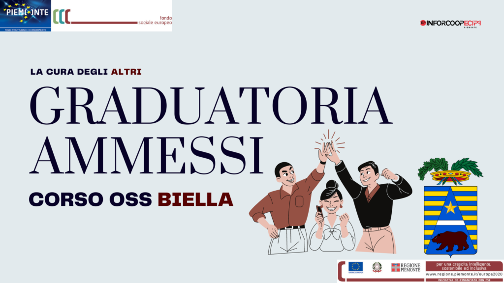 OSS BIELLA 2022 GRADUATORIA AMMESSI AL CORSO